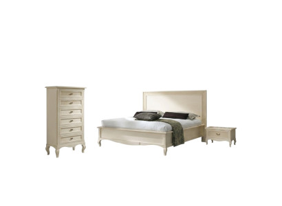 Design Klassische Luxus Betten Gruppe Holz Bett Nachttisch 4tlg Schlafzimmer Set