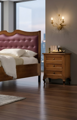 Möbel Holz Neu Italienische Konsolen Design Nachttisch Beistell Tisch Tische