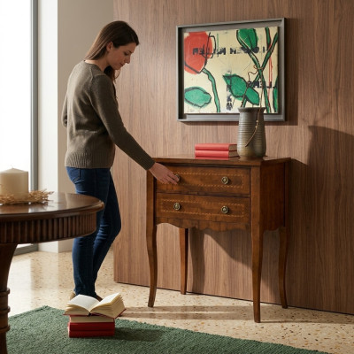 Wohnzimmer Sideboard Schrank Schränke Massiv Neu Kommode Schubladen Holz Kommode