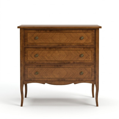 Massiv Holz Schrank Möbel Kommoden Braun Sideboard Kommode Anrichte Sideboards