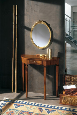Möbel Stil Art Déco Konsolentisch Spiegel Holz Italienische Tische Konsolen 2tlg
