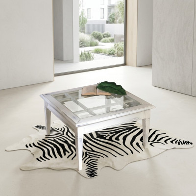 Tisch Klassischer Couchtisch Sofa Tische Möbel Wohnzimmer Couchtische Weisser