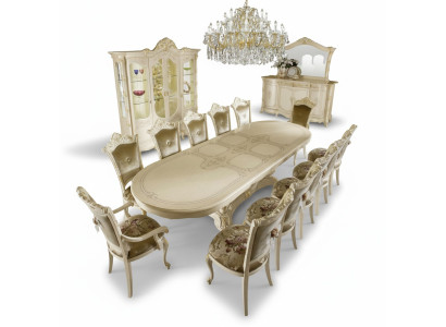 Esszimmer Set Ess Gruppe Holz Tisch Tische Komplett Set Esstisch 12 Stühle 13tlg