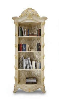 Klassische Schrank Bücherschrank Holz Neu Bücherregal Vitrine Vitrinenschrank