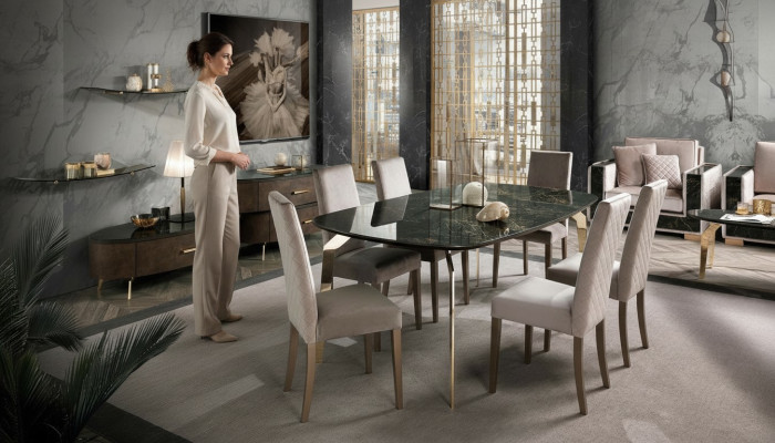 Esstisch Schwarz Designer Tische Modern Design Möbel Luxus Esszimmer Tisch Küche