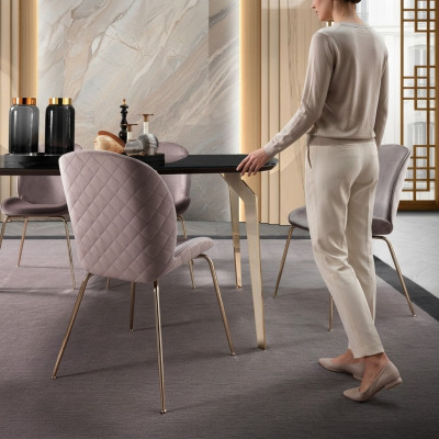 Esszimmer Stühle Holz Luxus Sessel Stuhl Beige Lehnstuhl Wohnzimmer Möbel neu