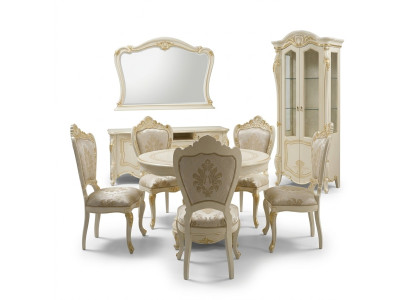 Esszimmer Set Tisch + 4 Stühle Esszimmerstuhl Set Tisch Gruppe Garnitur 5 tlg.