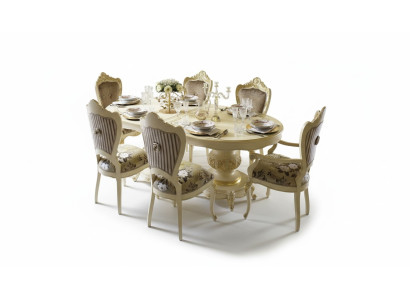 Esszimmer Wohnzimmer Esstische Tische Tisch Möbel Esstisch Naturholz Retro Style
