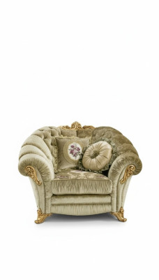 Luxus Stuhl Polster Cocktail Relax Lounge Club Stühle Möbel Design Sessel Beige