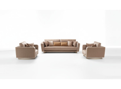 Sofagarnitur 3+1+1 Sitzer Set Design Sofa Polster Couchen Couch Klassisch 3 tlg.