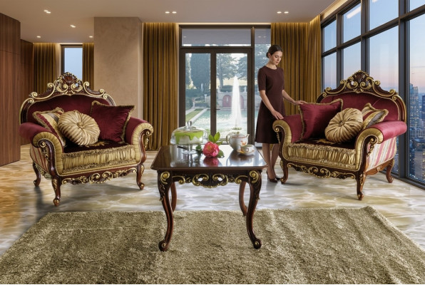 Garnitur Stuhl Stühle Relax Gruppe Neu Lounge Design Sessel Holz Club 2x Set Neu