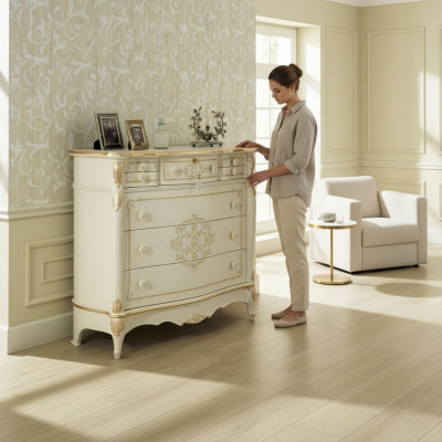 Kommode Schlafzimmer Kommoden Klassische Holz Sideboard Schrank Hochschrank Neu