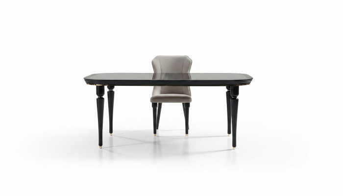 Tisch Holz Tische Modern Design Esszimmer Ess Luxus Tisch im italienischen Stil