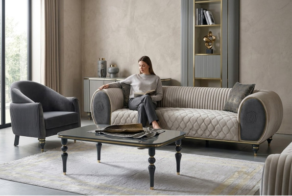 Möbel Tisch Luxus Beistelltisch Holz Modern Couchtisch Wohnzimmer Design Tische