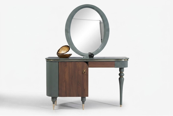 Schlafzimmer Möbel Designs 2tlg Schminktisch Kosmetiktisch Frisiertisch Spiegel