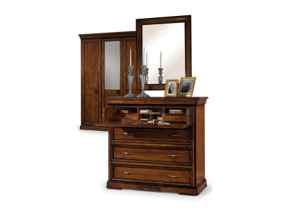 Kommode Spiegel Modern Kommoden Holz Design 2tlg. Schlafzimmer Garnitur Neu Set