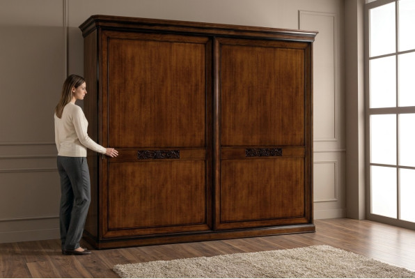 Kleiderschränke Schlafzimmer Kleiderschrank Holzmöbel Barock klassisch Möbel Neu