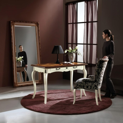Stuhl mit Armlehne Esszimmerstuhl Holz Esszimmer Stühle Design Sessel Art déco