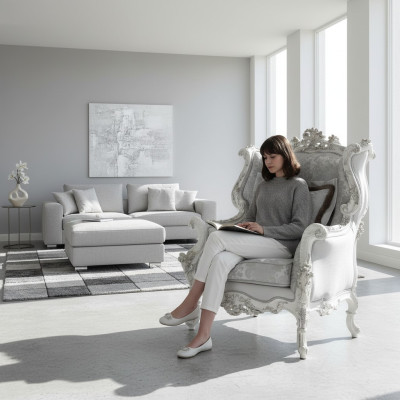 Relax Lounge Club Stühle Möbel Design Sessel Leder Luxus Stuhl Polster Cocktail