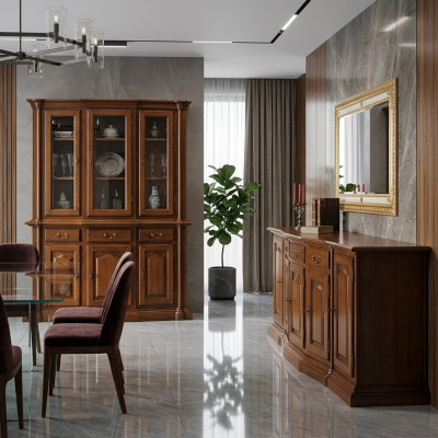 Kommode Schubladen Holz Sideboard Schrank Schränke Massiv Kommoden Wohnzimmer