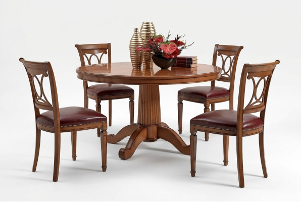 Garnitur 4x Stühle Art déco Polster Design Neu Holz Ess Stuhl Zimmer Set Sitz
