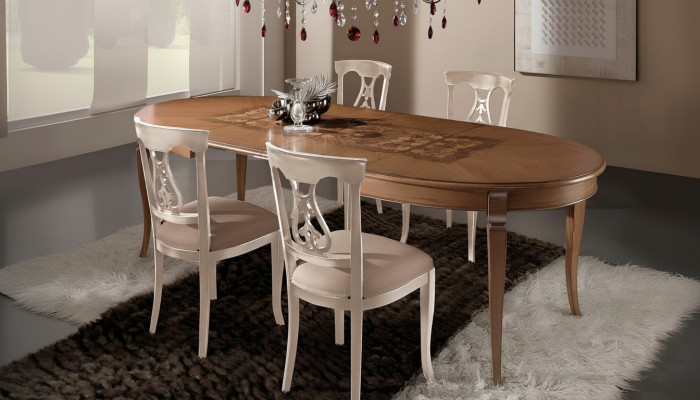 Esszimmer Set Essgruppe Klassischer Echt Holz 4tlg Set Stuhl Garnitur 4x Stühle