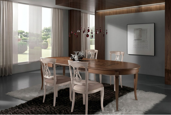 Komplett Set Esstisch 4x Stühle Esszimmer Set Ess Gruppe Holz Tisch Tische 5tlg