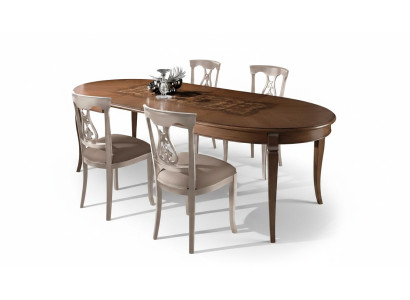 Komplett Set Esstisch 4x Stühle Esszimmer Set Ess Gruppe Holz Tisch Tische 5tlg