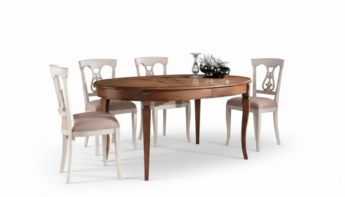 Esszimmer Wohnzimmer Esstische Tische Tisch Möbel Esstisch Naturholz Retro Style