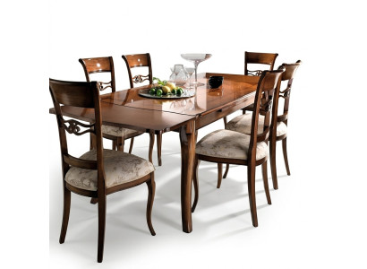 Tisch Esszimmer Set Essgruppe Esstisch + 6x Stühle Stuhl Modern Tische Garnitur