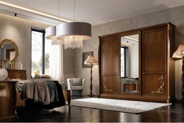 Schlafzimmer Schrank Holz Möbel Barock Neu Klassischer Kleiderschrank Schränke