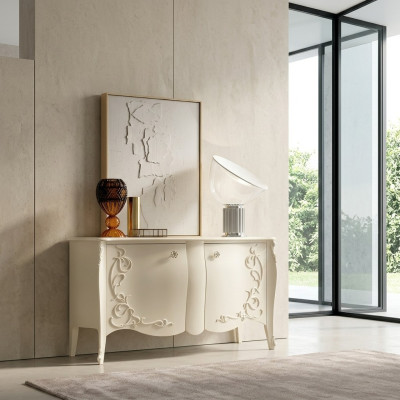 Kommoden Wohnzimmer Kommode Schubladen Holz Sideboard Schrank Schränke Massiv