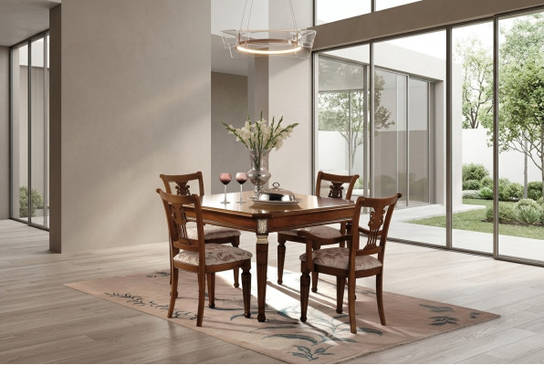 Set 4x Stuhl Stühle Sessel Esszimmer Garnitur Holz Modern Gruppe Lehnstuhl Möbel