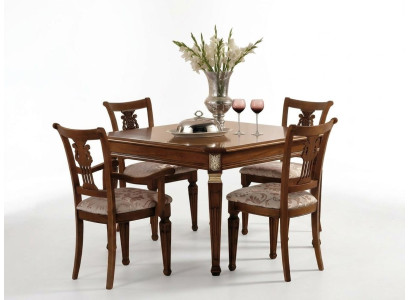 Luxus Esstisch Ausziehbarer Tisch Holz Tische Modern Esszimmer Design Italien