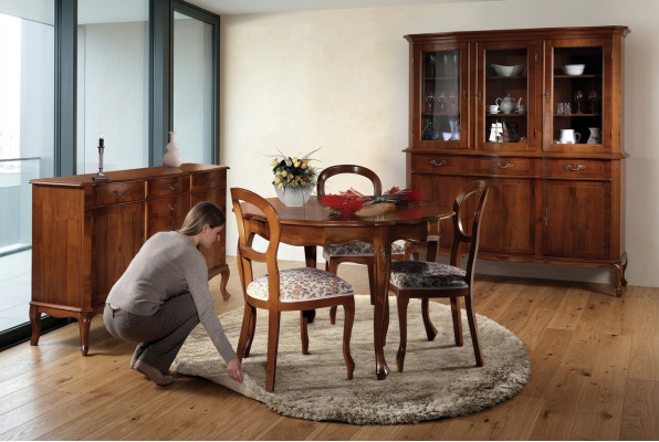 runde Tisch Stühle 4tlg Esszimmer Holztisch Esszimmer Set Stuhl Esstisch Gruppe