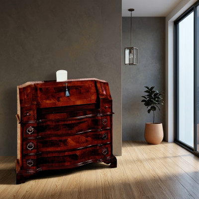 Kommode Design Kommoden Schrank Holz Anrichte Konsole Schränke Möbel Braun Neu
