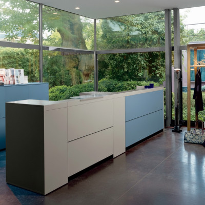 Büro Möbel Empfangs Tische Thekenmöbel Empfangstisch Tisch Kanlzie Büro Praxis