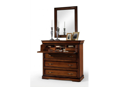Anrichte holz Schubladenschrank Kommode mit 3 Schubladen Sideboard Schränke