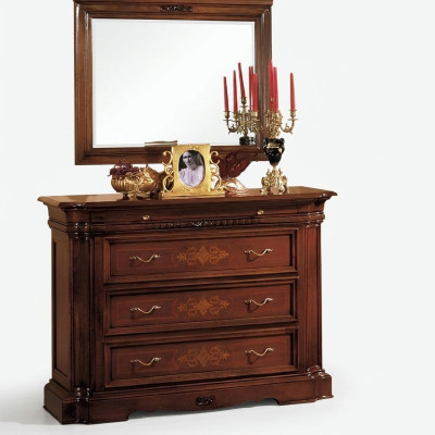 Sideboard Anrichte Kommode 4 Schubladen holz Schubladenschrank Anrichte Kommoden