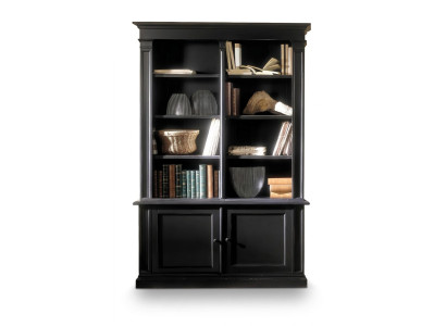 Regal Trennwand Regale Sideboard Vitrine Holz Luxus Italienische Möbel Massiv