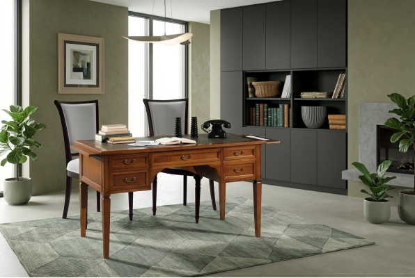 Schreibtisch mit Schubladen Schreibtisch Design Holzschreibtisch Schreibtische