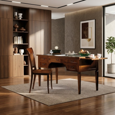 Büro Tisch Schreibtisch Sekretär Schreibtische Italienische Möbel Holz Tische