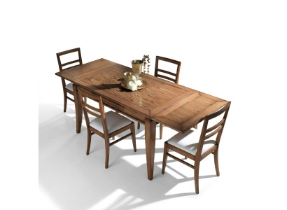Naturholz Esstisch Tisch Design Modernes Esszimmer Schiebetisch Neu