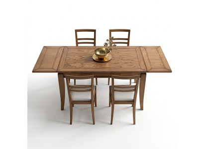 Esszimmer Set Essgruppe Esstisch + 4x Stühle Stuhl Modern Tisch Tische Garnitur