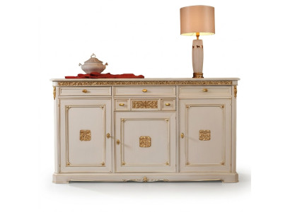 Kommode Anrichte Sideboard Weiß Sideboards Schrank Kommoden Möbel Massiv Holz