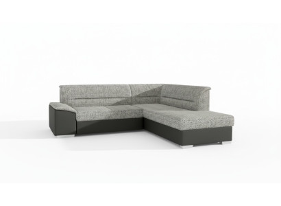 Stoff Ecksofa L-Form Sofa Couch Design Polster Modern Textil Sitzpolster Gruppe