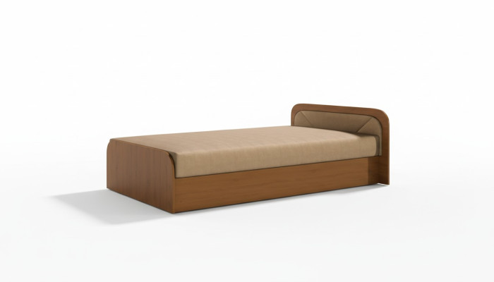 Kinder Zimmer Polsterbett Bett Betten Holz Schlaf Sofa Matratze 80x190cm Neu