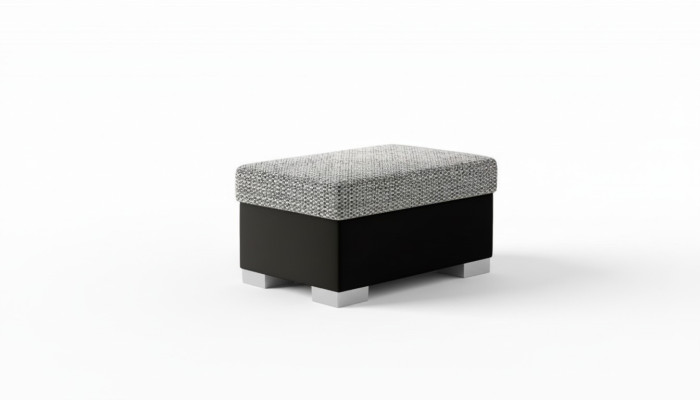 Hocker Pouf Sofa Polster Beistellhocker Fußhocker Ottomane Möbelhocker