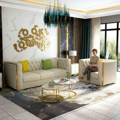Couch Wohnlandschaft Garnitur Design Modern Sofagarnitur 321 Sofas Neu