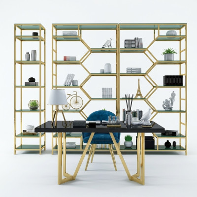 Luxus Schreibtisch Computertisch Arbeitszimmer Bürotisch Esstisch Edler